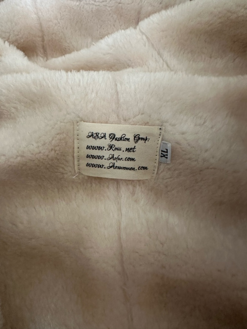 Camo Faux Fur Lined Hooded Parka Jacket XL Plush Sherpa Lining Army Green Coat - Picture 7 of 7